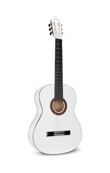 Valencia Vc104twt 4/4 Klasik Gitar - Beyaz Başlangıç Seviyesi Tam Boy Gövde, Sap Ayar Çeliği, Şık Parlak Beyaz Kaplama Ve Yeni Başlayanlar İçin Dengeli Tuşe Valencia Vc104twt 4/4 Klasik Gitar - Beyaz Başlangıç Seviyesi Tam Boy Gövde, Sap Ayar Çeliği, Şık Parlak Beyaz Kaplama Ve Yeni Başlayanlar İçin Dengeli Tuşe