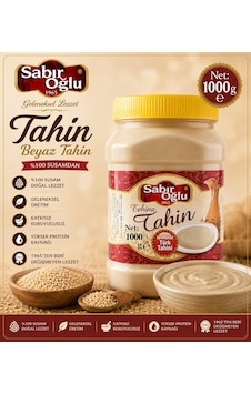 Sabıroğlu Beyaz Tahin 1 KG Sabıroğlu Beyaz Tahin 1 KG