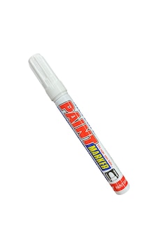 Ennalbur Mercure Paint Marker Beyaz Bilyalı Kalem Ennalbur Mercure Paint Marker Beyaz Bilyalı Kalem