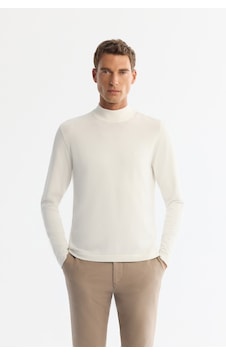 Avva Erkek Ekru Yarım Balıkçı Yaka Rayon Tüylenmeyen Regular Fit Triko Kazak A42y5100 Avva Erkek Ekru Yarım Balıkçı Yaka Rayon Tüylenmeyen Regular Fit Triko Kazak A42y5100