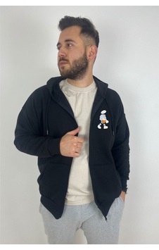 Altamira Unisex Gri Karikatür Baskılı Mevsimlik Oversize Kapüşonlu Hırka 001 Altamira Unisex Gri Karikatür Baskılı Mevsimlik Oversize Kapüşonlu Hırka 001