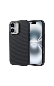 Apple Uyumlu iPhone 16 Plus Kılıf M-safe Şarj Özellikli Karbon Fiber Görünümlü Zore Troy Kapak Apple Uyumlu iPhone 16 Plus Kılıf M-safe Şarj Özellikli Karbon Fiber Görünümlü Zore Troy Kapak