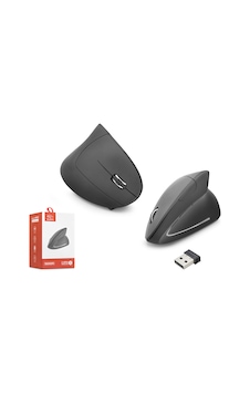 Nodar Nd1211 Dual Mode Ergonomik Dikey Sessiz Mouse 2.4 Ghz Bluetooth 1600 Dpı Siyah Kablosuz Nodar Nd1211 Dual Mode Ergonomik Dikey Sessiz Mouse 2.4 Ghz Bluetooth 1600 Dpı Siyah Kablosuz