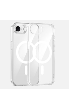 Apple Uyumlu iPhone 16e Kılıf M-safe Şarj Özellikli Şeffaf Sert Pc Zore Embos Kapak Apple Uyumlu iPhone 16e Kılıf M-safe Şarj Özellikli Şeffaf Sert Pc Zore Embos Kapak