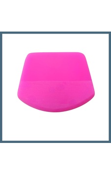 Agc Uygun Sepet Ppf/tph Silikon Çekçek Ragle Cam Filmi Çekme Uygulama Aparatı Oval Pembe 9.4x7.4cm Agc