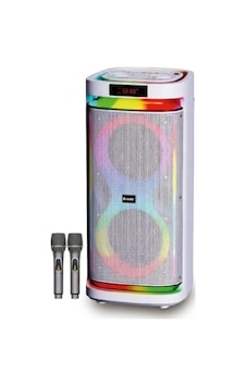 Bts-2407 75w Çift Mikrofonlu Rgb İşikli Taşinabilir Tws Kablosuz Parti Hopörlör Bts-2407 75w Çift Mikrofonlu Rgb İşikli Taşinabilir Tws Kablosuz Parti Hopörlör