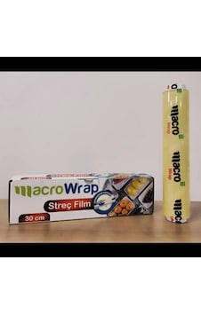 Makro Wrap Streç 8 Mikron Kutulu 30x170 Metre