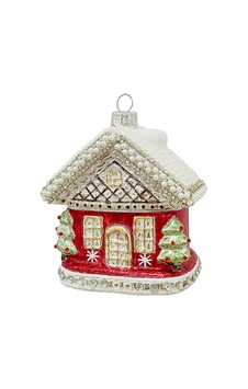 Hug Ev Cam Yılbaşı Süsü 9,4 Cm Hug Ev Cam Yılbaşı Süsü 9,4 Cm
