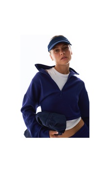Penti Lacivert İpeksi Dokunuş Silky Touch Yarım Fermuarlı Uzun Kollu Sweatshirt Penti Lacivert İpeksi Dokunuş Silky Touch Yarım Fermuarlı Uzun Kollu Sweatshirt
