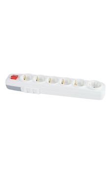 Hv4361.1 6 Lı Anahtarlı Klemensli Topraklı Grup Priz 3 1mm² 0