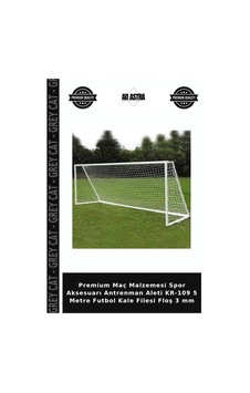 Premium Maç Malzemesi Spor Aksesuarı Antrenman Aleti Kr-109 5 Metre Futbol Kale Filesi Floş 3 Mm Belirtilmemiş Premium Maç Malzemesi Spor Aksesuarı Antrenman Aleti Kr-109 5 Metre Futbol Kale Filesi Floş 3 Mm Belirtilmemiş