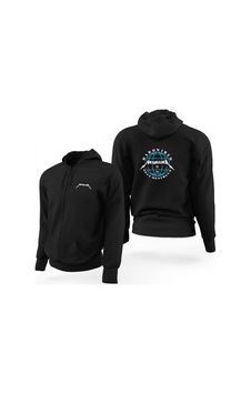 Tarzsokak Metallica Hardwired Fermuarlı Kaps Onlu Sweatshirt 12919 Siyah Tarzsokak Metallica Hardwired Fermuarlı Kaps Onlu Sweatshirt 12919 Siyah