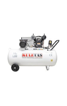 Kuletaş 3 Hp 8 Bar 200 LT Çift Kafa Pistonlu Hava Kompresörü – 5587007