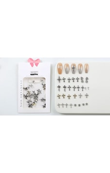 30lu Gotik Stil Metal Tırnak Süsleme Charm Nail Art Charm Taşları Wn-507 30lu Gotik Stil Metal Tırnak Süsleme Charm Nail Art Charm Taşları Wn-507