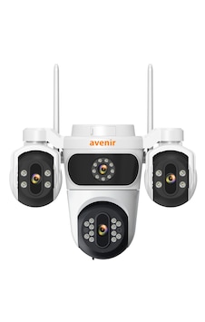 Av-s323 3 Kameralı Wifi 6mp 360 Dönebilen Sesli Gece Görüşlü Kamera Av-s323 3 Kameralı Wifi 6mp 360 Dönebilen Sesli Gece Görüşlü Kamera