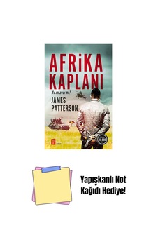 Afrika Kaplanı + Yapışkanlı Not Kağıdı Afrika Kaplanı + Yapışkanlı Not Kağıdı