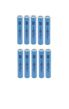 Aspilsan Inr18650 3.7v 2800mah Şarj Edilebilir Li-ion Pil 10 Adet