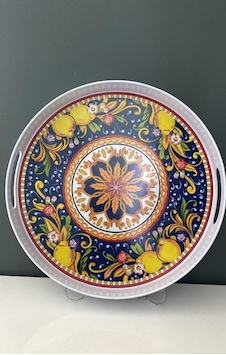 Lamedore Flavor Yuvarlak Tepsi 37x37x5 Cm Kırmızı Lamedore Flavor Yuvarlak Tepsi 37x37x5 Cm Kırmızı