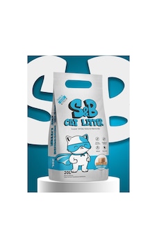 S&b Super Bentonite 20 Litre Marsilya Sabunlu Topaklaşan Kedi Kumu