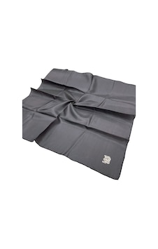 Levidor Düz Twill Ipek Eşarp - Antrasit Antrasit Levidor Düz Twill Ipek Eşarp - Antrasit Antrasit