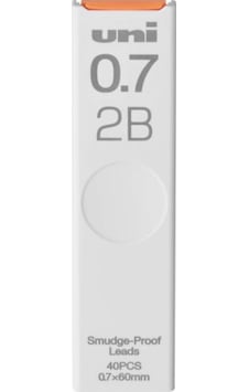 Uni-ball Uni-ball Smudge-proof 0,7 Min Kalem Ucu 2b 40lı