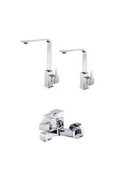 Yüksek Gövde Batarya Seti(mutfak+lavabo+banyo) Yüksek Gövde Batarya Seti(mutfak+lavabo+banyo)