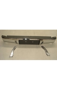 Toyota Hilux Vigo 2005-2011 - D4d Arka Tampon Nikelajlı Plaka Takılan Tip Bağlantı Ayaklı Adet Toyota Hilux Vigo 2005-2011 - D4d Arka Tampon Nikelajlı Plaka Takılan Tip Bağlantı Ayaklı Adet