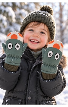Miniko Kids Kitti 420-20 Erkek 1-3 Kar Kayak Eldiveni Yeşil Miniko Kids Kitti 420-20 Erkek 1-3 Kar Kayak Eldiveni Yeşil