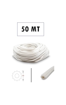 Sineklik Fitili 50m Beyaz 5 Mm Sineklik Tülü Contası Diğer
