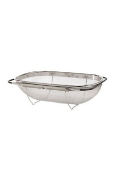 Kulplu-Lavaboya Uygun Süzgeç. Ikea Paslanmaz Çelik Ölçü 34X23 CM Kulplu-Lavaboya Uygun Süzgeç. Ikea Paslanmaz Çelik Ölçü 34X23 CM