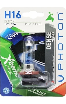 Photon H16 12v 19w Xtreme Vision +%150 Fazla Işık Tekli Blister Ampul Photon H16 12v 19w Xtreme Vision +%150 Fazla Işık Tekli Blister Ampul