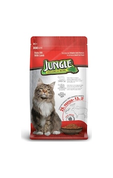 Jungle Kuzu Etli Yetişkin Kedi Maması 15 KG Jungle Kuzu Etli Yetişkin Kedi Maması 15 KG