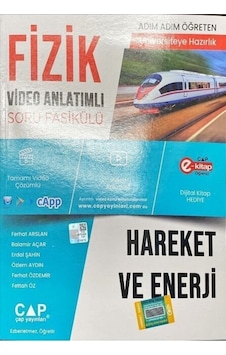 Fizik Hareket ve Enerji Konu Anlatımlı Soru Bankası - Çap Yayınları Fizik Hareket ve Enerji Konu Anlatımlı Soru Bankası - Çap Yayınları