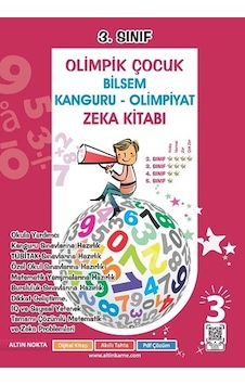 Altın Nokta 3. Sınıf Olimpik Çocuk Zeka Kitabı