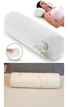 SimpleThePillow Çok Amaçlı Sert Silindir Yastık Sünger Egzersiz Yastığı SimpleThePillow Çok Amaçlı Sert Silindir Yastık Sünger Egzersiz Yastığı