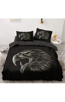 Eagle Tek Kişilik 3 Parça Saten & Pamuk Nevresim Takımı Eagle Tek Kişilik 3 Parça Saten & Pamuk Nevresim Takımı
