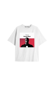 Kalic Studio Kanye West - T-shirt Beyazget84 Kalic Studio Kanye West - T-shirt Beyazget84
