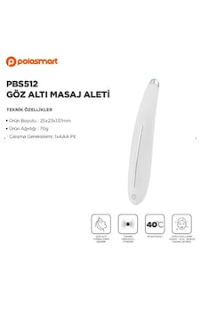 Polosmart Göz Altı Masaj Aleti Beyaz Polosmart Göz Altı Masaj Aleti Beyaz