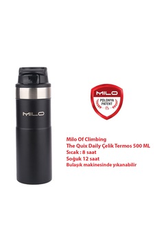 Milo Of Climbing The Quix Daily 500 Ml Termos Siyah Milo Of Climbing The Quix Daily 500 Ml Termos Siyah