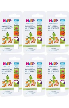 Hipp Babysanft Organik Dudak Nemlendiricisi 4.8gr 6 Lı Set Hipp Babysanft Organik Dudak Nemlendiricisi 4.8gr 6 Lı Set