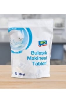 Tablet Bulaşık Makinesi Deterjanı 50 Tablet