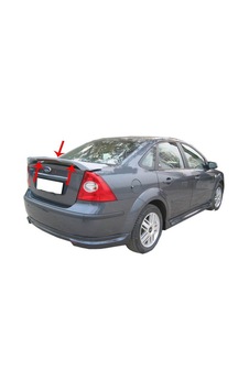 Ford Focus 2 SD Spoiler Bagaj Yüksek (Işıklı) Fiber 2005-2011