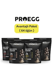 Avantajlı Paket- X4 Öğün Tozu Çilek, Lotus, Muz, Sade Çilek - Muz