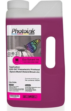 Dx5 ve Dx7/5113 Kafalar için 1000 ML Kırmızı Magenta Eco Solvent Dx5 ve Dx7/5113 Kafalar için 1000 ML Kırmızı Magenta Eco Solvent