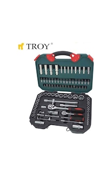 Troy 26101 Lokma Anahtar Takımı (94 Parça. Metrik) Troy 26101 Lokma Anahtar Takımı (94 Parça. Metrik)