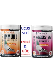 Depovit - Uçuş Seti - Güvercin Enerji Performans Güç Depovit - Uçuş Seti - Güvercin Enerji Performans Güç