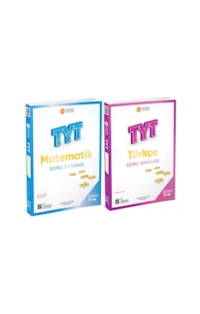 Üç Dört Beş Tyt Türkçe Ve Matematik Soru Bankası 2 Kitap Set