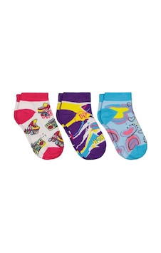 Civil Socks Selfie 3'lü 2-12 Yaş Kız Patik Çorap - Standart Standart