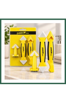 Bezos Silikon & Mala & Derz Kazıyıcı Set 3pcs Bzs01 Bezos Silikon & Mala & Derz Kazıyıcı Set 3pcs Bzs01