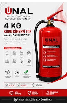 4 Kg Kuru Kimyevi Toz Yangın Söndürme Tüpü Üretim 2026 Tekrar Dolum 2030 Ev İş Yeri Araç 4 Kg Kuru Kimyevi Toz Yangın Söndürme Tüpü Üretim 2026 Tekrar Dolum 2030 Ev İş Yeri Araç